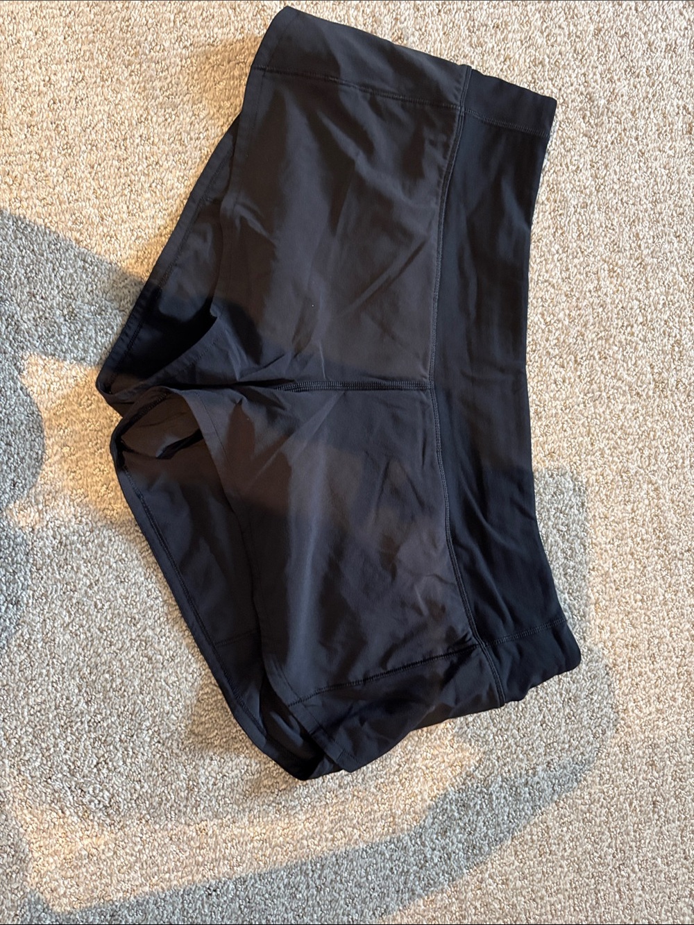 lululemon athletica Black Speed Up Shorts 2.5 length